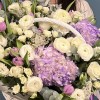 Авторская корзина Цветочный рай